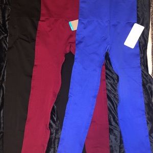 Lot of Tummy Compression Slimming Leggings